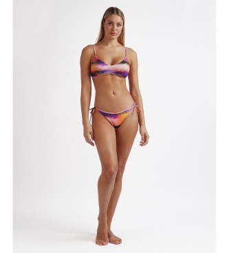 Admas Top de bikini Purple Sand multicolore