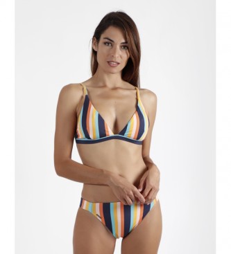 Admas Bikini Triangle Cup Triangle Stripes Farve flerfarvet