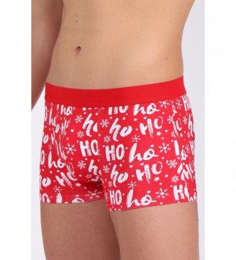 Admas Boxer rosso di Babbo Natale