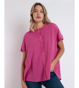 Admas Fluid Short Sleeve Shirt pink