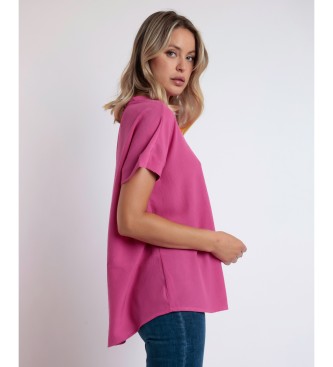 Admas Fluid Short Sleeve Shirt pink