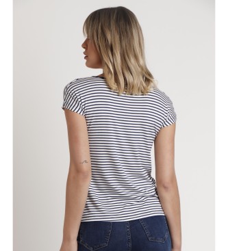 Admas Short Sleeve T-Shirt 2 navy stripes