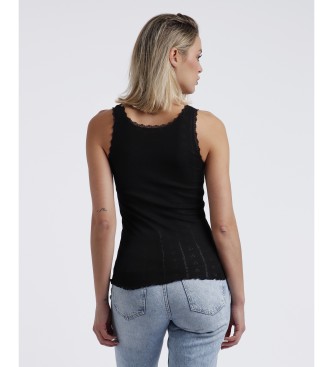 Admas Camiseta Tirante Canal negro