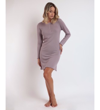 Admas Camisole Long Sleeve Soft Canal purple