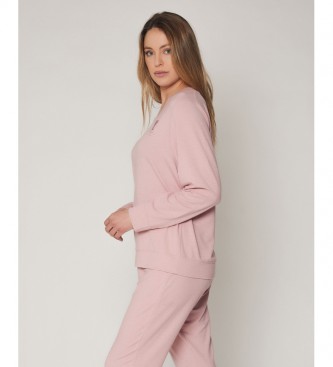 Admas Pyjama Make it Happen rose