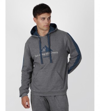 Admas Sweatshirt Feel on Top grey