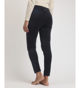 Admas Corduroy lange stretch broek zwart