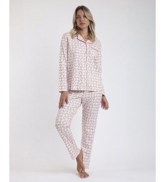 Admas Pijama Abierto Manga Larga You Are So Loved beige