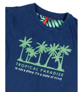 Admas Tropical Pajamas blue, green