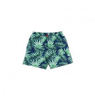 Admas Pijama tropical azul, verde