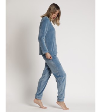 Admas Long Sleeve Pyjamas Corel Star blue