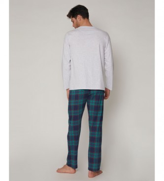 Admas Pyjama Legend gris, multicolore