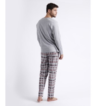 Admas Lou Lou Goodnight pyjamas long sleeve grey