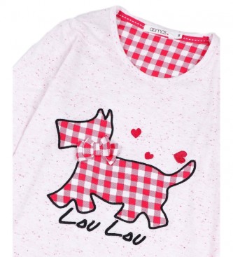 Admas Pyjama Lou Lou framboise