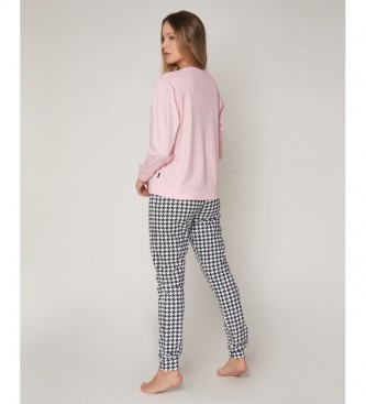 Admas Sweet Lou Lou pyjamas pink, black