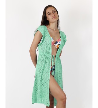 Admas Turquoise crochet dress