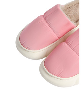 Admas Pantofole trapuntate rosa