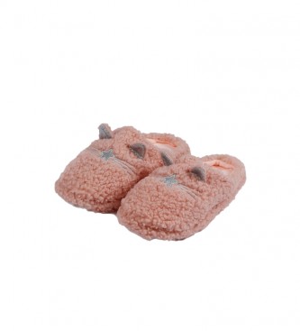 Admas Borreguito pink slippers