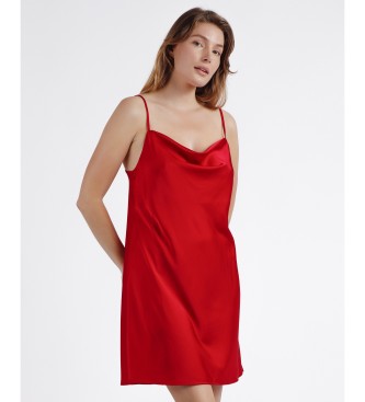 Admas Camisole bustier Satin Luxe rouge 