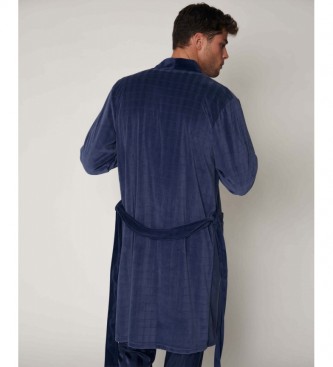 Admas Stripes navy robe