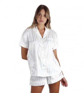 Admas Pijama Stripes blanco