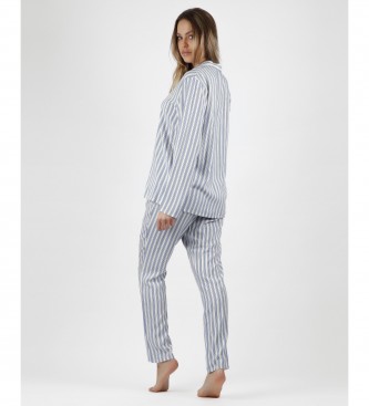 Admas Fashion Stripes ppen pyjamas bl 