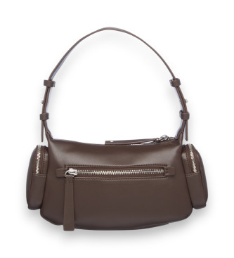 A|X Armani Exchange Sac  main avec poches latrales brunes