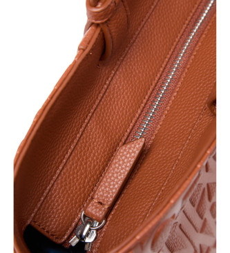 A|X Armani Exchange Logo Sac brun intgral