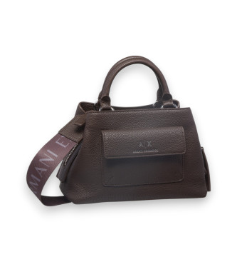 A|X Armani Exchange Sac  dos marron