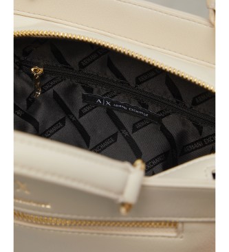 A|X Armani Exchange Sac  main beige souple