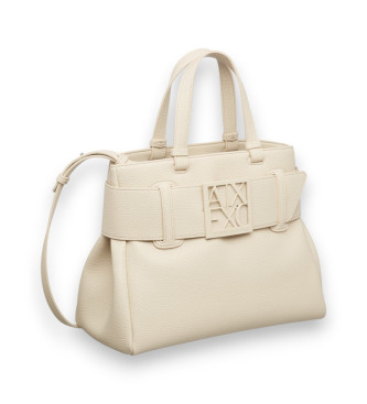 A|X Armani Exchange Sac beige ton sur ton