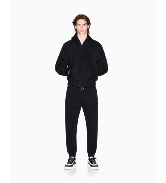 A|X Armani Exchange Giubbotto bomber con cerniera nera