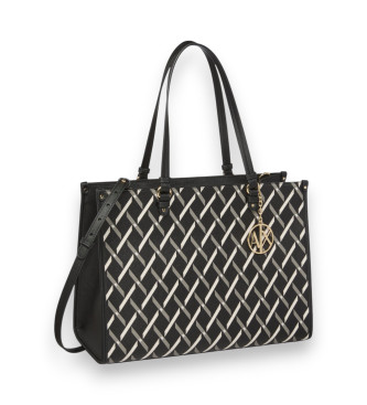 A|X Armani Exchange Sac imprim noir