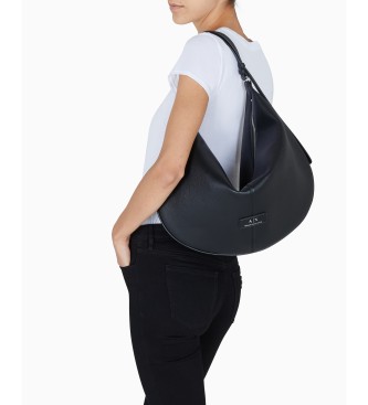A|X Armani Exchange Sac hobo noir