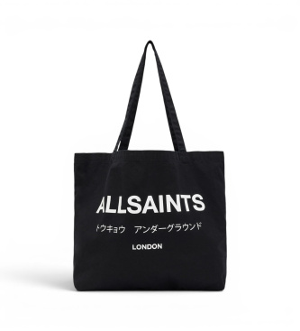 ALL SAINTS Sort Underground taske i sort