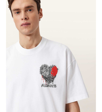 ALL SAINTS Maglietta bianca casta