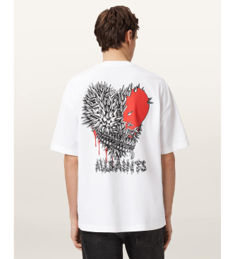 ALL SAINTS Maglietta bianca casta