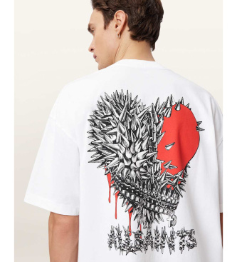 ALL SAINTS Maglietta bianca casta