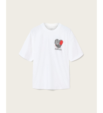 ALL SAINTS Maglietta bianca casta