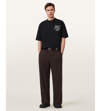 ALL SAINTS Maglietta nera Mixtape