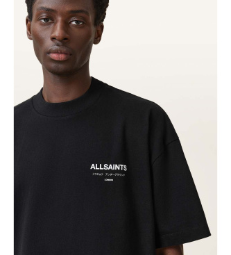 ALL SAINTS Maglietta nera underground
