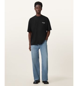 ALL SAINTS Maglietta nera underground