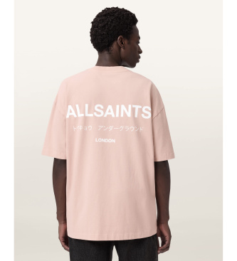 ALL SAINTS Underground majica roza