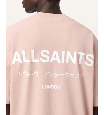 ALL SAINTS Underground majica roza