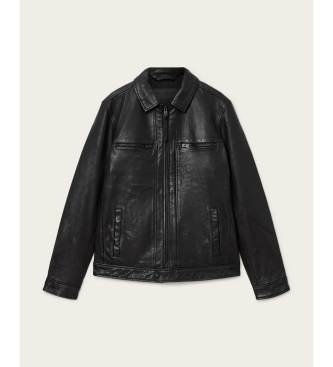 ALL SAINTS Lederjacke Luck schwarz
