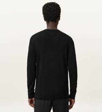 ALL SAINTS Jersey Merino Mode sort