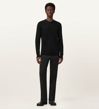 ALL SAINTS Jersey Merino Mode sort