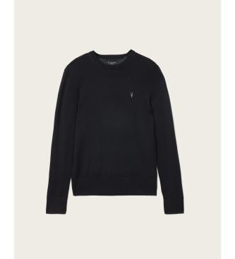 ALL SAINTS Jersey Merino Mode sort