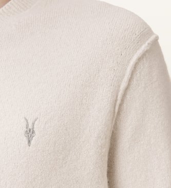 ALL SAINTS Jersey Statten råhvid
