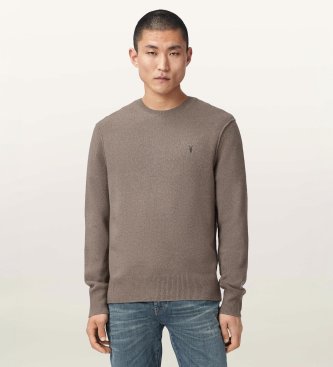 ALL SAINTS Jersey Statten braun